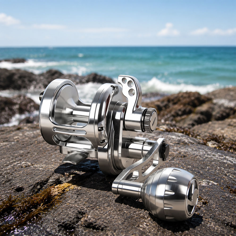 Spincast Reel - Saltwater Trolling Reel High Speed Ratio