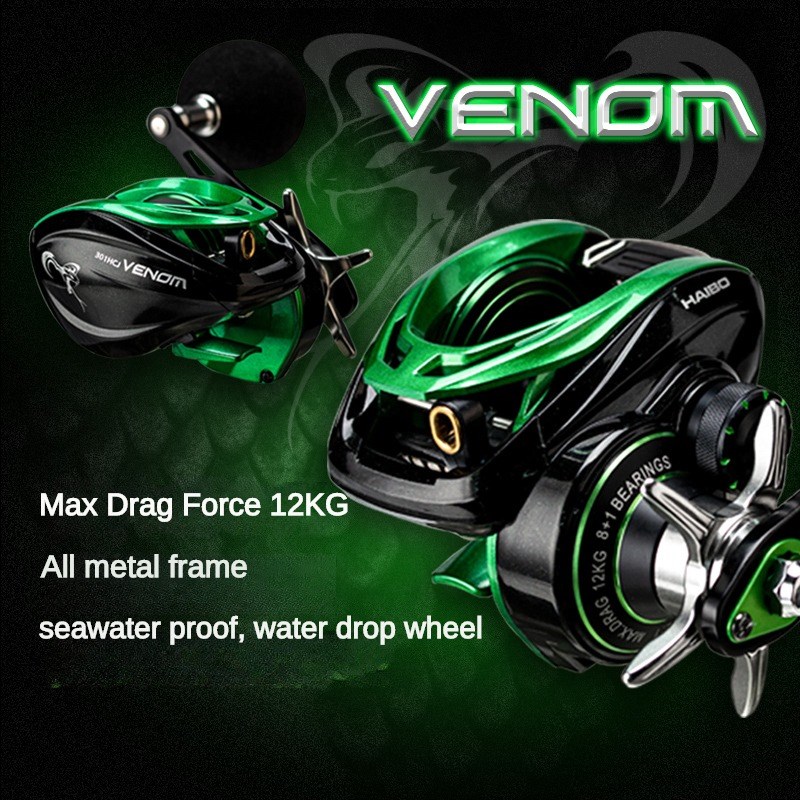 HAIBO VENOM Anti-saltwater Fis - Ice Fishing Reel review and price