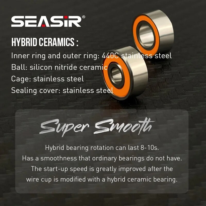 SEASIR Semi-Ceramic Hybrid Fis - Reel Spare Spool review and price