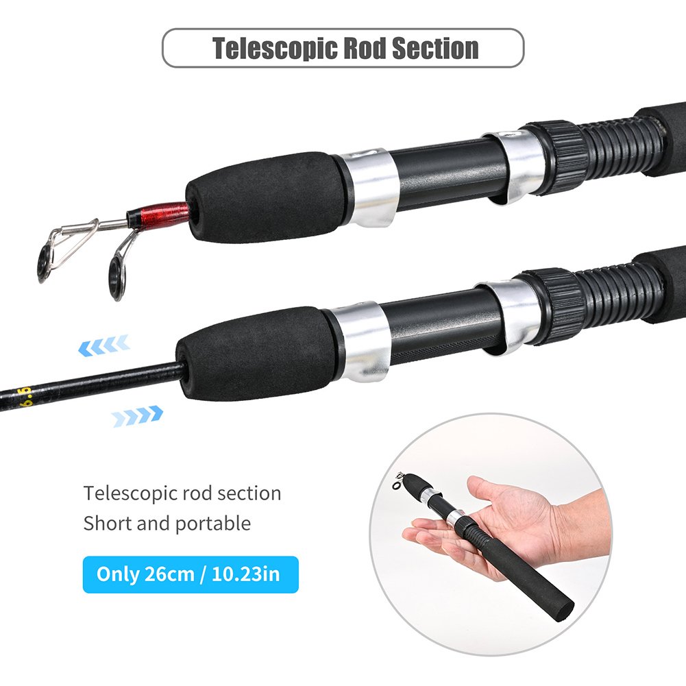 1 Set Fishing Rod With Fishing - Ice Fishing Reel review and price