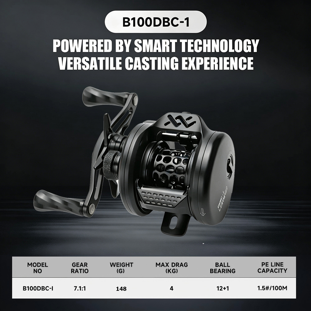 Loongze Airlite B100/B101DBC-I - Spincast Reel review and price