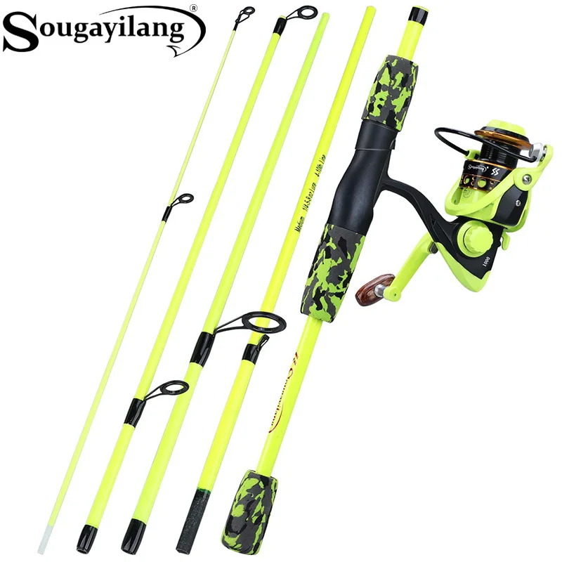 Sougayilang Portable 5 Section - Spincast Reel review and price