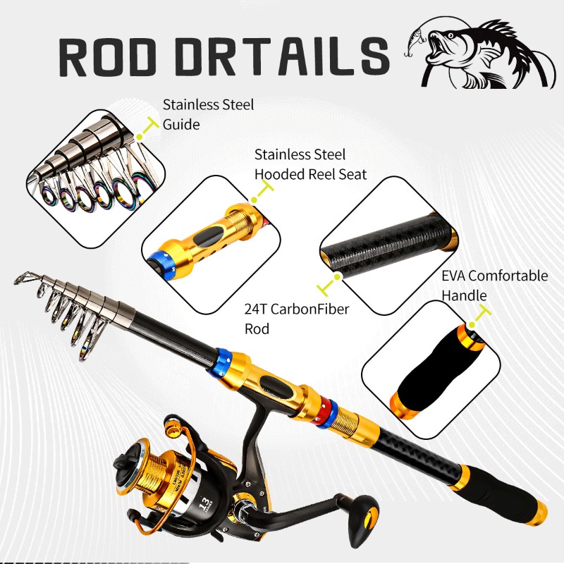 Portable Carbon Fiber Telescop - Reel Bag review and price