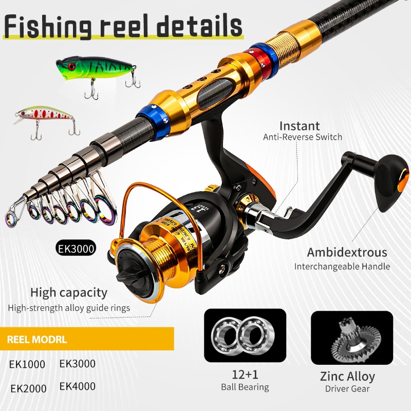 Portable Carbon Fiber Telescop - Reel Bag review and price